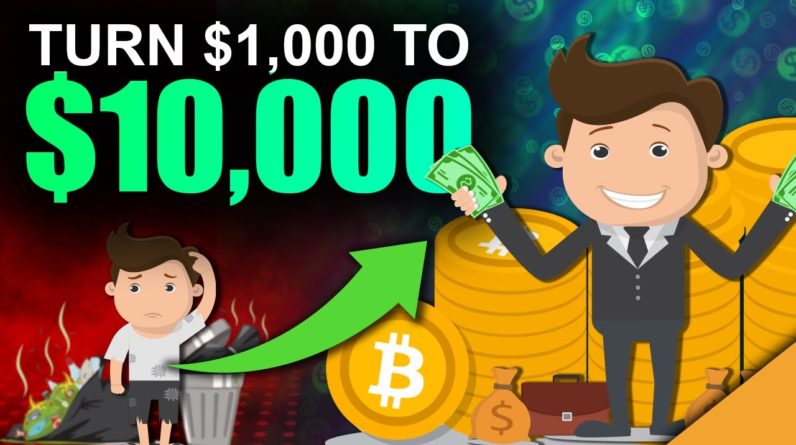 Best Way To Turn $1k into $10k with Crypto