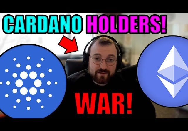 Cardano OVER Ethereum! Charles Hoskinson DECLARES WAR on ETH & Issues WARNING to ALL ADA Holders!