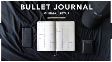 Journaling for Productivity | My MINIMALIST BULLET JOURNAL