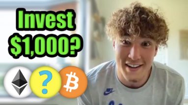 How I Would Invest $1,000 in Cryptocurrency in April 2021 | Football Player Taylor Rapp