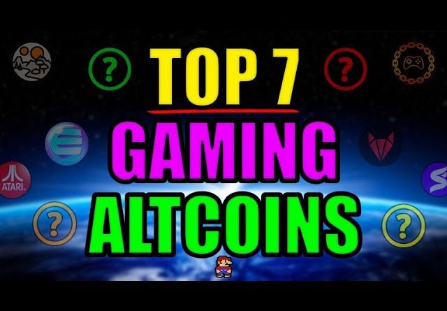 Top 7 GAMING Altcoins Set to Explode in 2021 | Best Cryptocurrency Investments April 2021?