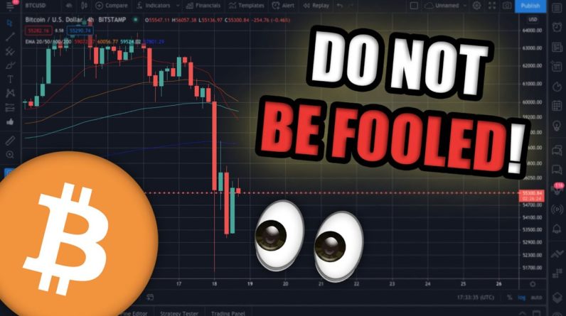 Cryptocurrency Hodlers - IT'S A TRAP! | BITCOIN & ALTCOINS CRASHING DUE TO MANIPULATION!