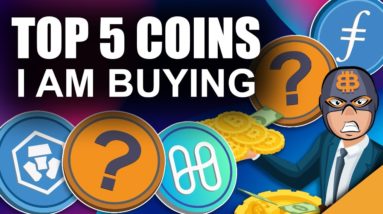 Top 5 Coins I'm Buying NOW (How to Buy the Crypto Dip)