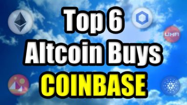 TOP 6 MOST EXPLOSIVE CRYPTOCURRENCIES ON COINBASE IN 2021 | Coinbase Stock on NASDAQ April 14th!