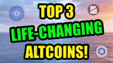 Top 3 Altcoins set to be LIFE-CHANGING in 2021!! Best Cryptocurrency Investments with Adoption!