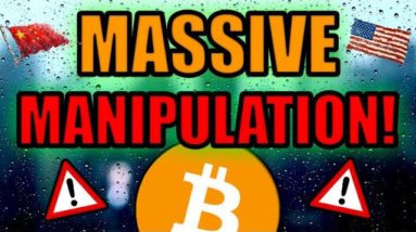 BREAKING NEWS: MASSIVE CHINA BITCOIN MANIPULATION! US CRYPTO CRACKDOWN -- FAKE!!! ETH CARDANO NEWS!