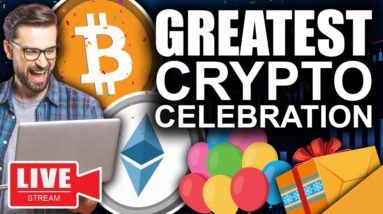 Greatest Crypto Celebration (DOGE On Coinbase, CARDANO All Time High)