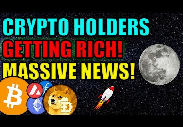 Cryptocurrency Holders are GETTING RICH! MAJOR NEWS for ETHEREUM, BITCOIN, FILECOIN, & DOGE!