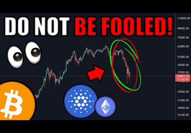 Bitcoin & Eth Hodlers - IT'S A TRAP! | Cryptocurrency CRASHING!!! DO NOT SELL? ADA PRICE PREDICTION