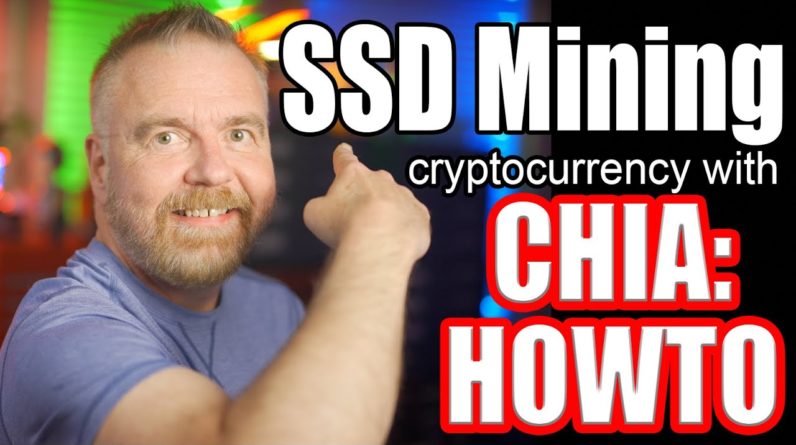 Getting Started With Chia:  SSD & Hard Disk Crypto-Currency Mining/Farming