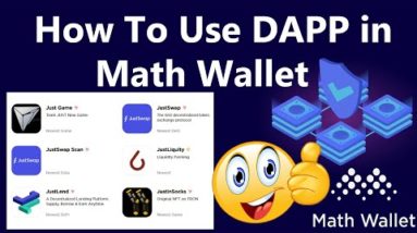 How To Use Dapp in Math Wallet | Crypto Currency Wallet