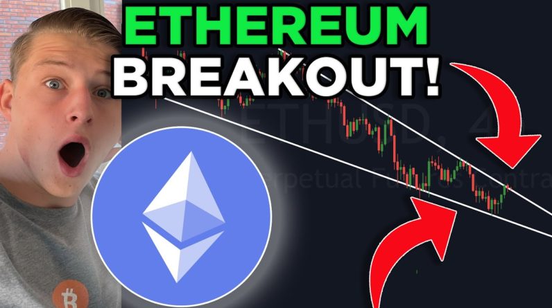 IMPORTANT! ETHEREUM BREAKING OUT OF THE FALLING WEDGE!!! ETHEREUM PRICE PREDICTION & ANALYSIS!