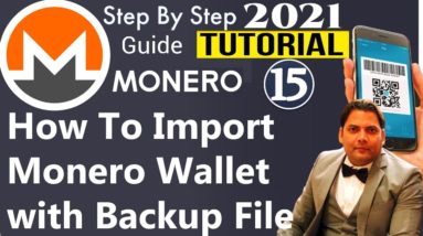 How To Import Monero Wallet with Backup File by Best Cryptocurrency Wallets