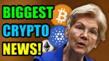 Elizabeth Warren Demands Crack Down on Cryptocurrency Market in United States by July 28th!