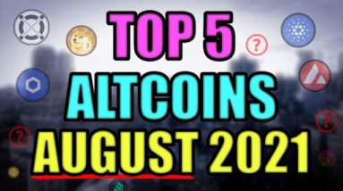 5 COINS SET TO EXPLODE IN AUGUST! EPIC SUPPLY SHOCK TO SEND CRYPTOCURRENCY SKY HIGH!