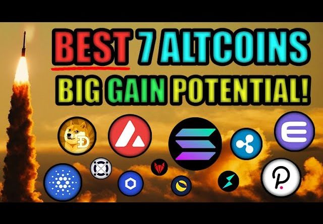 BEST 7 ALTCOINS! BIG PRICE MOVES COMING! THINGS HAVE CHANGED! | CRYPTOCURRENCY NEWS