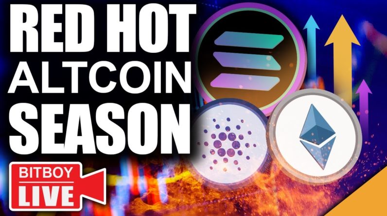 Solana Leading RED HOT Alt Season ($10K Ethereum WITHIN REACH)