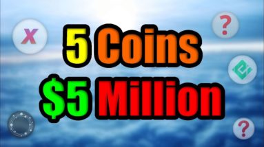 5 Coins to $5 Million | Top Low Cap Altcoins w/ MASSIVE GROWTH Potential in September