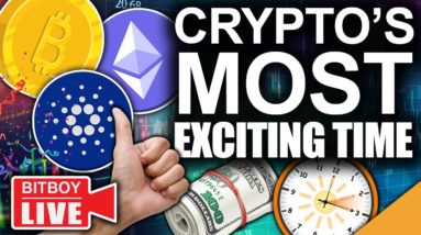 $50k Bitcoin $4000 Ethereum $3 Cardano! (Crypto's Most Exciting Time)