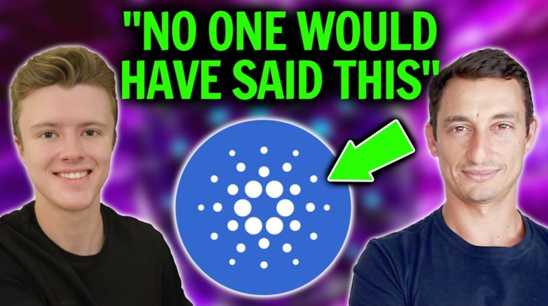 Sean Benson Just Revealed His REALISTIC Cardano Price Prediction for Crypto Bull 2021