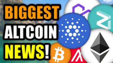 WHAT'S HAPPENING WITH CRYPTOCURRENCY?? (BIGGEST ALTCOIN NEWS)