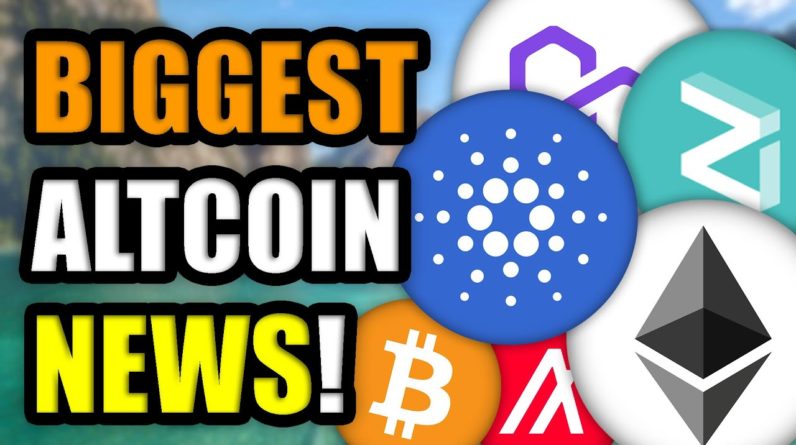 WHAT'S HAPPENING WITH CRYPTOCURRENCY?? (BIGGEST ALTCOIN NEWS)