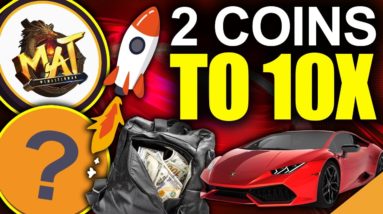 2 CHEAP CRYPTOS THAT COULD MAKE YOU RICH! (TOP 100X ALTCOIN POTENTIAL)