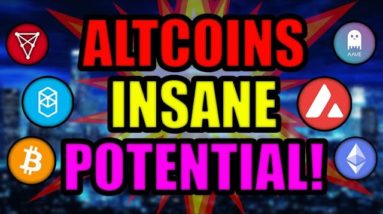 4 ALTCOINS 👉 INSANE POTENTIAL!!! WHY I'M BULLISH | CRYPTO NEWS