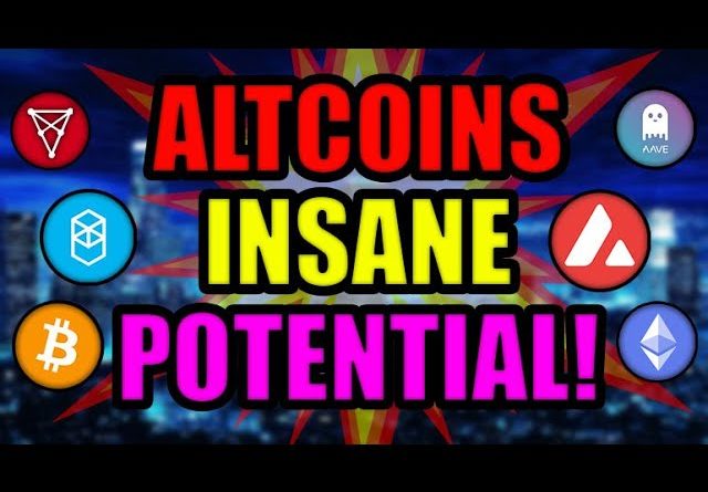 4 ALTCOINS 👉 INSANE POTENTIAL!!! WHY I'M BULLISH | CRYPTO NEWS