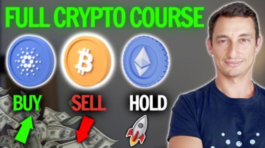 Complete Crypto Investing Course for Beginners | Buy, Sell & Store Crypto Safely (2022)