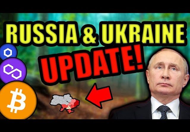 Russia INVADING Ukraine! US MASSIVE Sanctions! Bitcoin & Cryptocurrency Being USED! MATIC & LINK