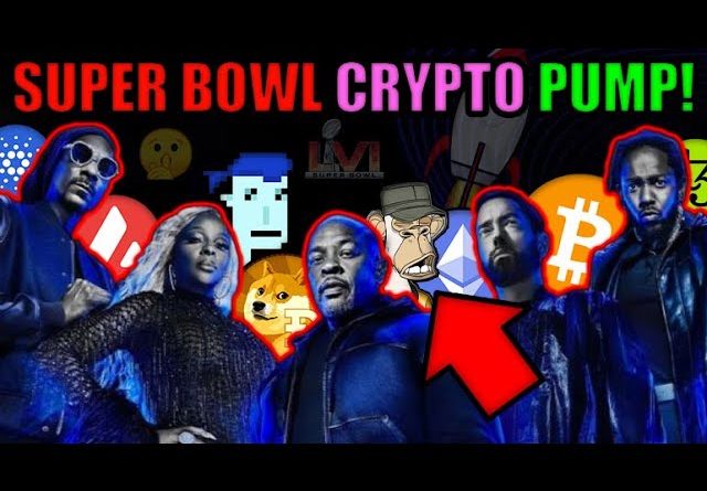 SUPER BOWL HALFTIME SHOW to PUMP CRYPTO MARKETS!? NFTS SELLS FOR 23 MILLION!