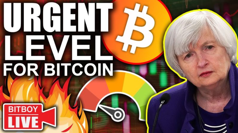 Bitcoin MOST IMPORTANT Level To Hold (Biden & Yellen Fight Over Crypto Law)