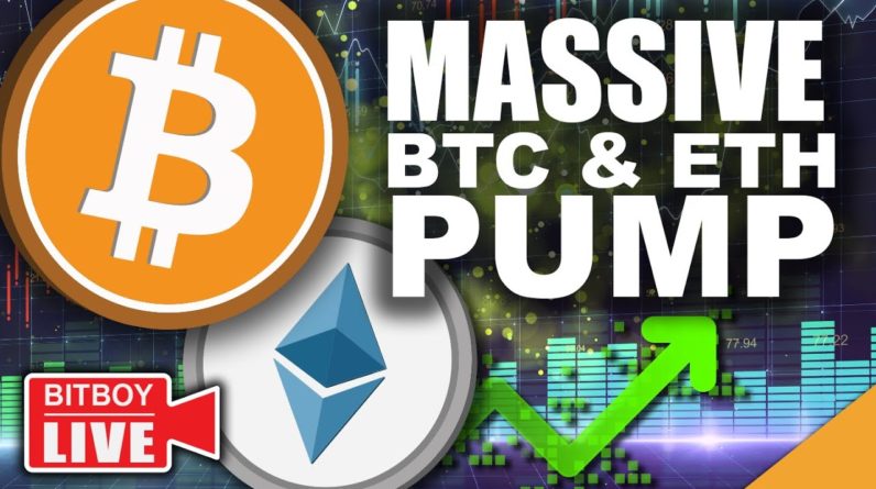 🚀MASSIVE BITCOIN & ETHEREUM PUMP!!! (Prepare For XRP & Cardano Breakout)