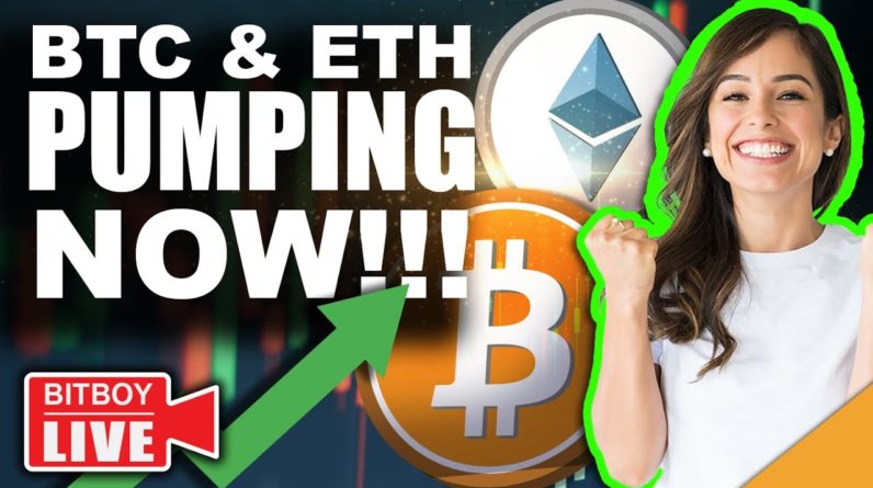 BITCOIN & Ethereum Pumping NOW!!! (Intense Crypto FOMO Setting In)