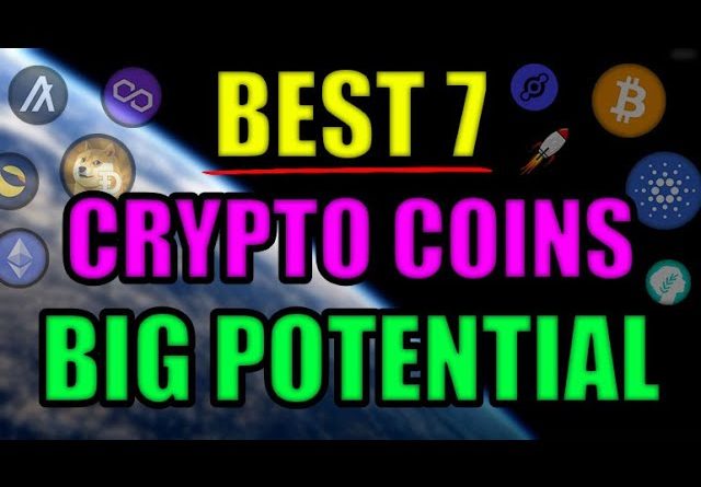 Top 7 Altcoins w UNBELIEVABLE POTENTIAL! Cryptocurrency BEST Projects! (Helium, Algorand, Polygon)