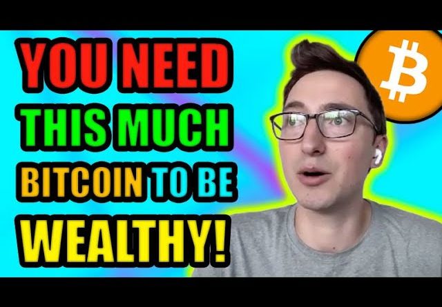 You Need To Own THIS MUCH Bitcoin Become WEALTHY in 10 Years | INSANE Crypto Price Prediction