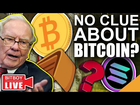 CLUELESS About BITCOIN (Warren Buffett Won't Even Pay $25 For It)