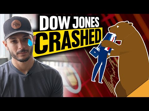 DOW JONES IS CRASHING!! (Is Recession Here?)