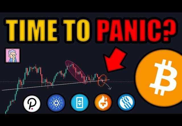 Bitcoin BREAKS Key Support!!! TIME TO PANIC?? Polkadot, Cardano, Theta & Uniswap Crypto News