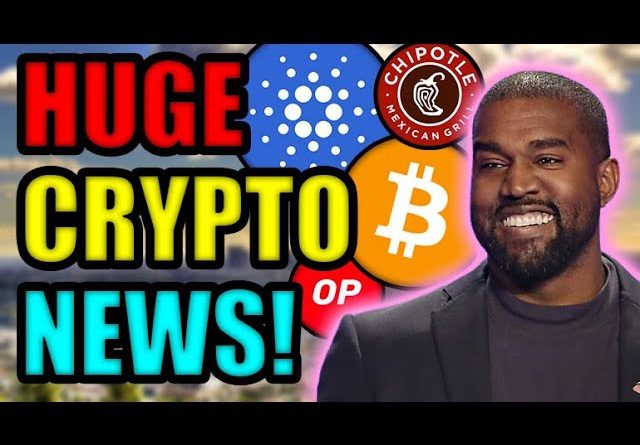 Should You Buy More Cardano? Chipotle Now Accepts Bitcoin! ETH OP Airdrop (How To Claim) Kanye NFTs!