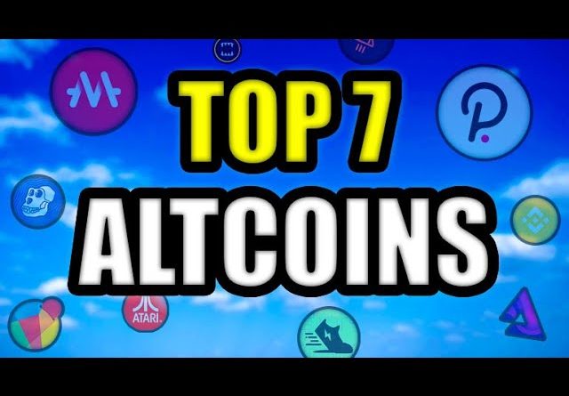 7 Altcoins I Think Will Be HUGE | What is the BEST Crypto Investment?