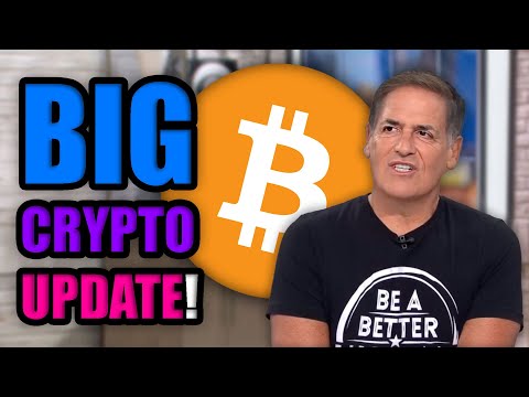 BIG NEWS FOR CRYPTOCURRENCY MAKES ME SO HAPPY! (Mark Cuban STILL Bullish)