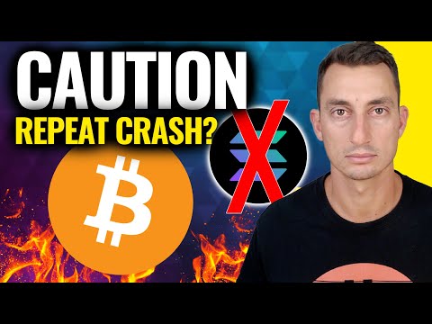 CAUTION: Bitcoin History REPEATING for a 4th Time!? 44.6% Crypto Crash