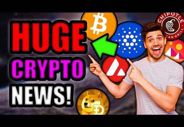 OMG... Big Crypto News Today! (Cardano, Bitcoin, Ethereum, & More)