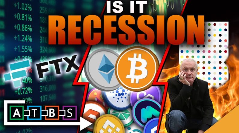 RECESSION OR NOT? + GDP TANKS WHILE BITCOIN RALLIES