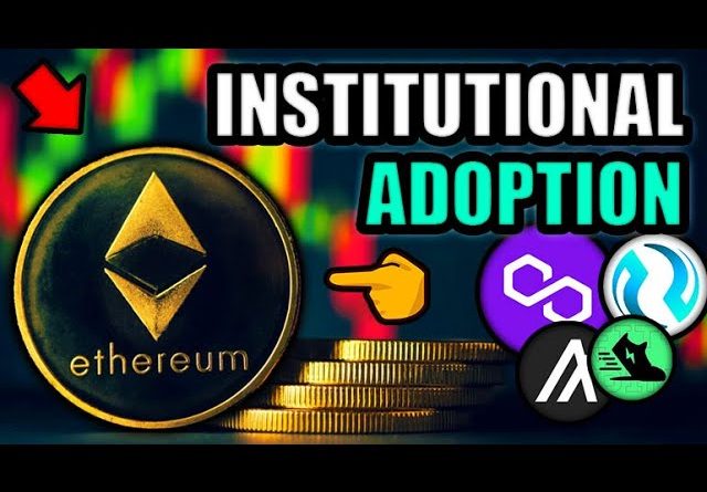 Ethereum Institutional Adoption is HERE! MASSIVE ALTCOIN NEWS [Algorand, Stepn, Polygon, Injective]