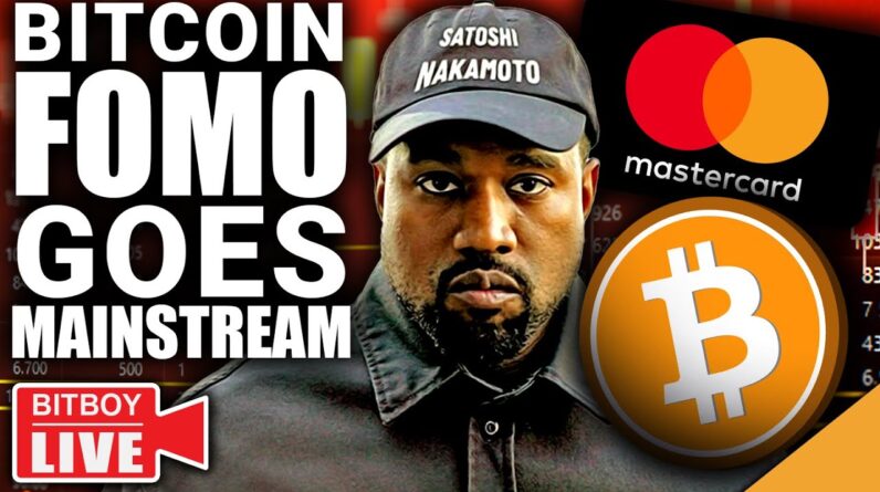 Bitcoin FOMO Goes MAINSTREAM! (Mastercard BULLISH on Crypto!)