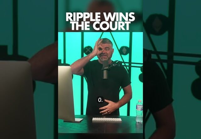 Ripple Wins The Court!