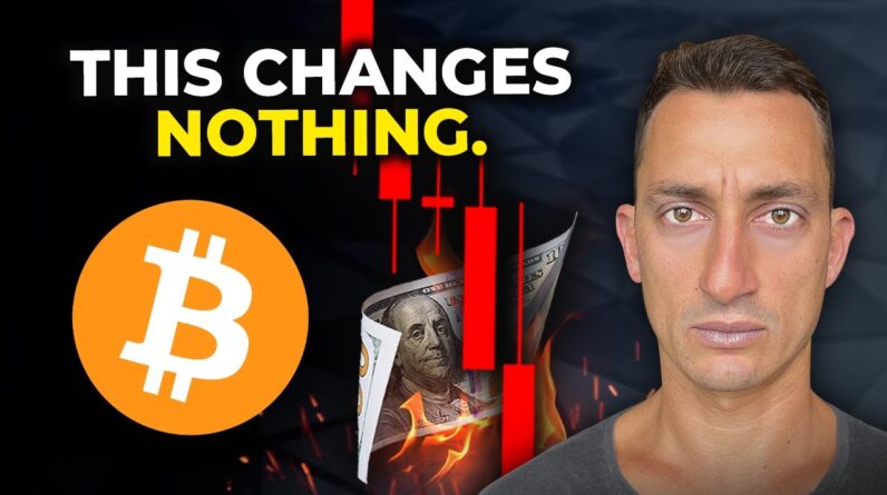 “This Changes NOTHING!” We Haven’t Seen A Bitcoin Shakeout Like This Before In Crypto!